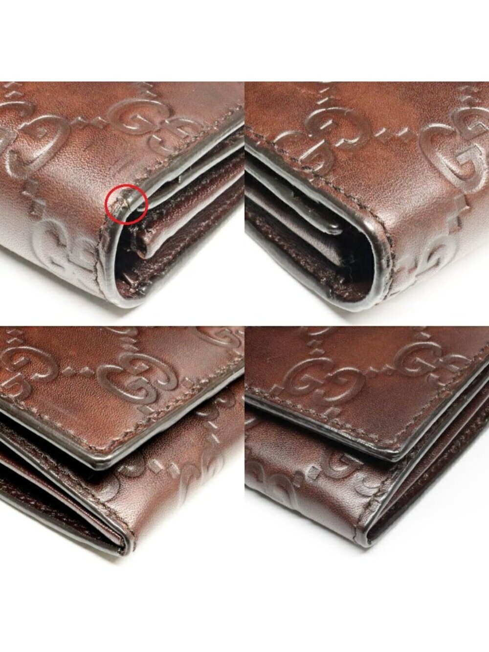 Gucci Guccissima Wallet Brown Leather - Picture 8 of 10